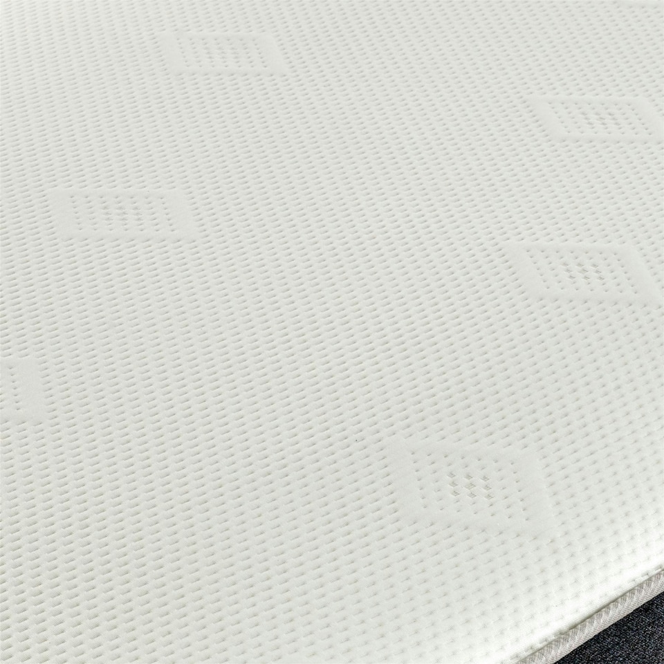 image 1 of Linear Cool Touch Hybrid Mattress - 20cm Deep, Soft Firmness | Grey | Small Double