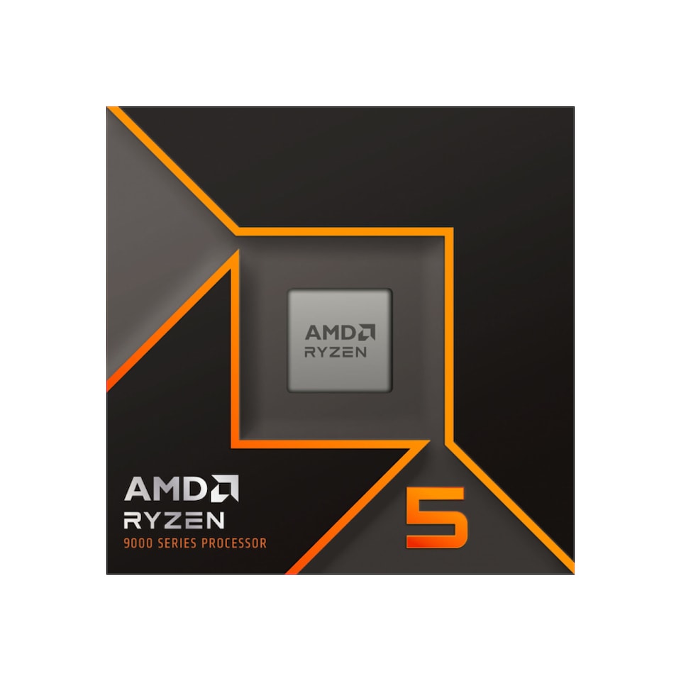 image 1 of AMD Ryzen 5 9600 Socket AM5 Processor with Wraith Stealth Active Fan Air Cooler