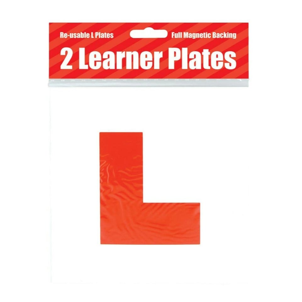 image 1 of Car Essentials L Plates Magnetic (1 Pair)