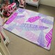 image 4 of Purple Feathers (Rug) Purple | Small: 60x110cm