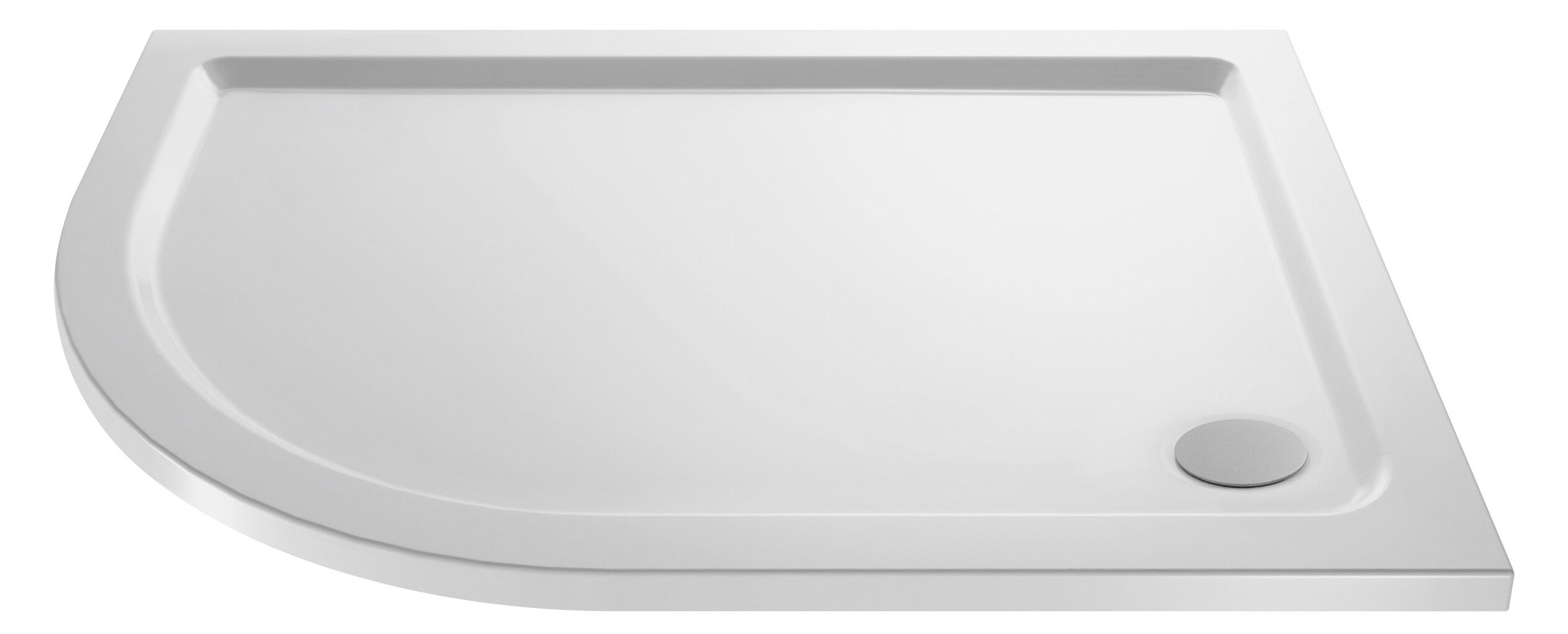 Balterley Premium Shower Tray - Left Hand Offset Quadrant White White 1