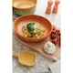 image 4 of KitchenCraft Pasta Bowl Set Stoneware 21cm Set of 4 | Multi