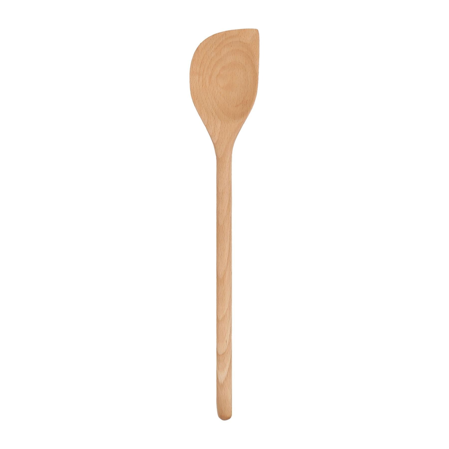Argon Tableware Wooden Scraper Spoon - 30cm in Brown