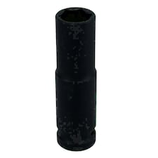 9/16in Double Deep Impact Imperial SAE Socket 1/2in Drive 6 Sided Single Hex