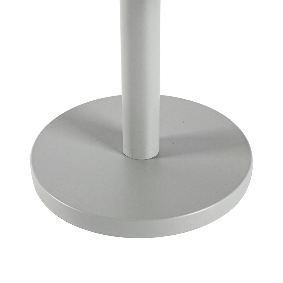 image 1 of Harbour Housewares Grey Metal Kitchen Roll Holder Kitchen Storage Kitchen Towel Holder Kitchen Tissue Holder