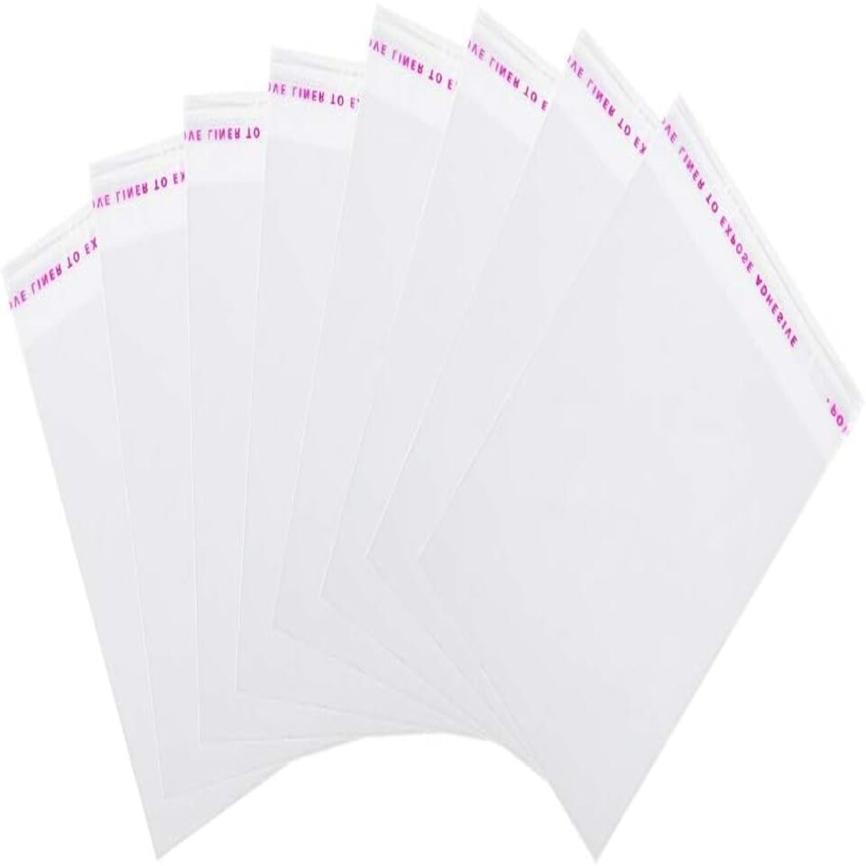image 1 of Pack of 100 17x23cm OPP Bags