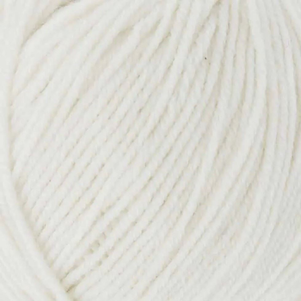 King Cole Cream Luxury Merino DK Yarn (Value Pack 12 x 50g Balls) For Crochet, Knitting - 140m per ball