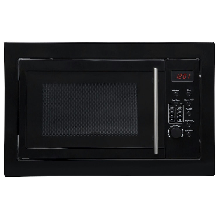 Sia Bim20Bl Black 20L Integrated Built In Digital Timer Microwave Oven