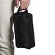 image 2 of Quadra NuHide Faux Leather Washbag (Pack of 2) - Black - One Size Black
