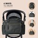 image 7 of Allis Baby Plus Changing Bag with Changing Mat - Black