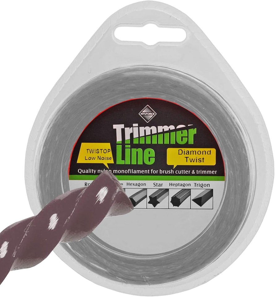 image 1 of SPARES2GO 1.5mm Low Noise Strimmer Line Spool Refil compatible with Worx WG100 series Strimmers