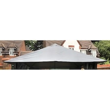 Replacement Canopy for Highfield Gazebo - L400 x W300 cm - Grey