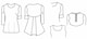image 2 of Pamelas Patterns Pleated Back Flowy Tee Paper Sewing Pattern – Women’s Top, Sizes XS–XL, Easy