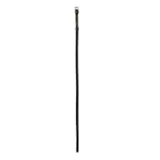 Kincade Classic Leather Horse Flash Strap - Black - One Size