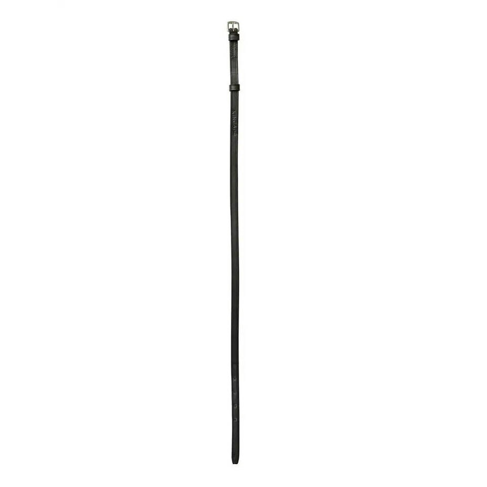 Kincade Classic Leather Horse Flash Strap - Black - One Size