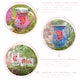 image 2 of BillyCan Hand-Painted Picnic Water Jug with 400ml Multicolour Cups - 1.7L - Carbon Peony