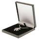 image 2 of Rangers FC Stainless Steel Scroll Crest Necklace & Pendant - Silver - One Size