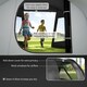 image 10 of Outsunny 3-4 Persons Tunnel Tent, Two Room Camping Tent w/ Windows, Black