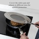 image 4 of Buckingham Stainless Steel Fine Mesh Multi-Pan Splatter Screen with Folding Handle 30 cm