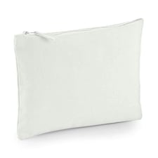 Westford Mill Canvas Accessory Bag - Off White - 28cm x 20cm Cream