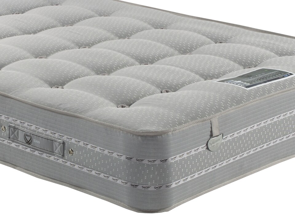 image 1 of Sareer Pocketo 1500 Pocket Sprung Cool Blue  Memory Foam Mattress 4FT6 | White | Double