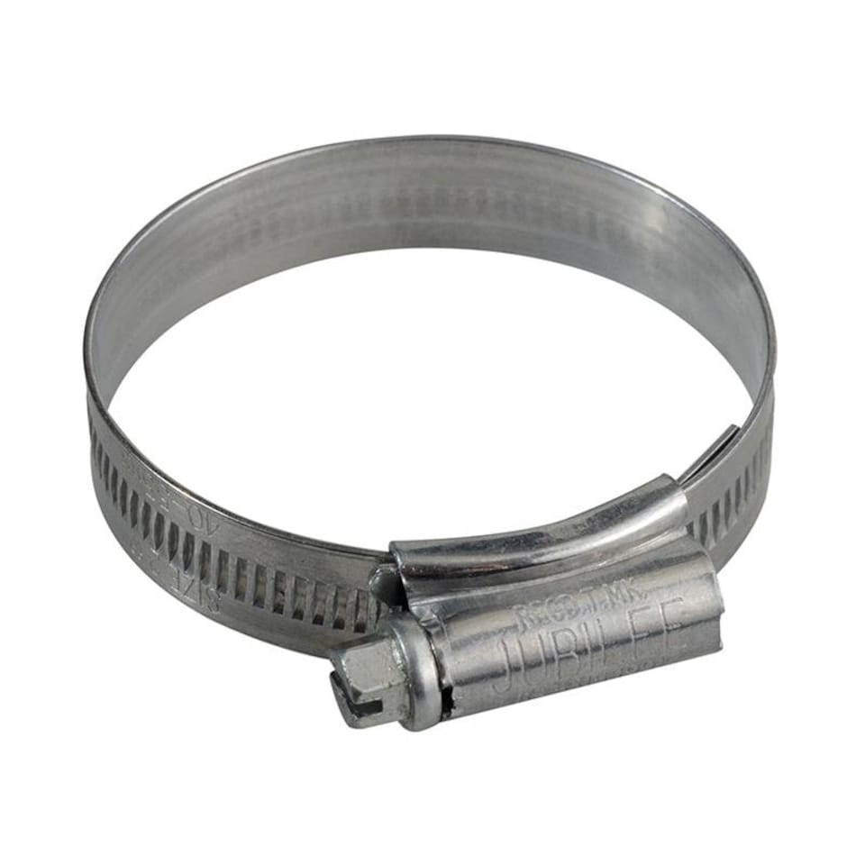 Jubilee Zinc Plated Hose Clip - Zinc Plated - 2  40mm - 55mm 1.5/8-2.1/8in