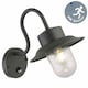 image 2 of Montford - Black Motion Sensor Outdoor Wall Light | Black | Clear | 1