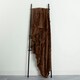 image 3 of OHS Luxury Honeycomb Waffle Blanket, 125x150cm - Chocolate