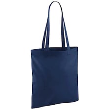 Westford Mill Bag For Life Long Handle Tote Bag - French Navy - One Size Blue