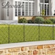 image 9 of Levede 10 Pack Metal Garden Fence Decorative Animal Barrier Pet Border Outdoor | Black