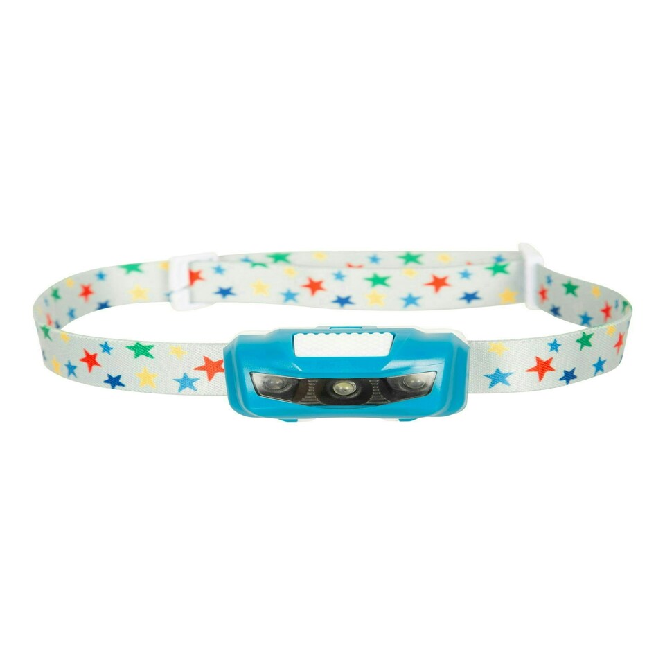 image 1 of Mountain Warehouse Kids Printed Head Torch Children Bright Headlight Headlamp