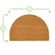 image 3 of Nicola Spring Coir Half Moon Door Mat - 60 x 40cm - Embossed