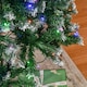 image 8 of HOMCOM 7FT Prelit Artificial Xmas Tree Holiday Décor w/ 350 Colourful LED Light