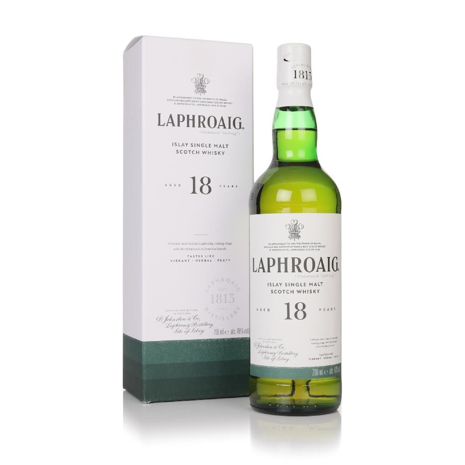image 1 of Laphroaig - Islay Single Malt Scotch 18 year old Whisky