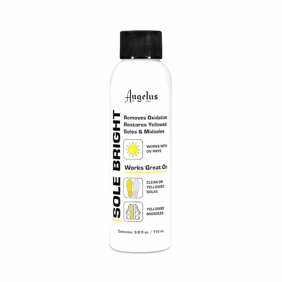 image 1 of Angelus Sole Bright - For Reversing Yellowing on Rubber Midsoles 4oz | White