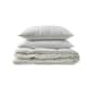 image 1 of Hotel Pure Luxury Premium Suite Waterproof Mattress Topper & Pillow Protector Set White | White | Double