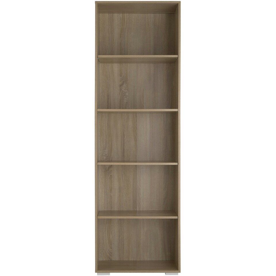 image 1 of Bookshelf Lexi - Bookcase with 5 shelves Brown | Light Wood