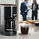 image 3 of Ariete 1394 Breakfast Line Coffee Maker, Capacity 12 Cups, Water Level Window, Washable Filter and Holder, Drip Device, Dark Grey
