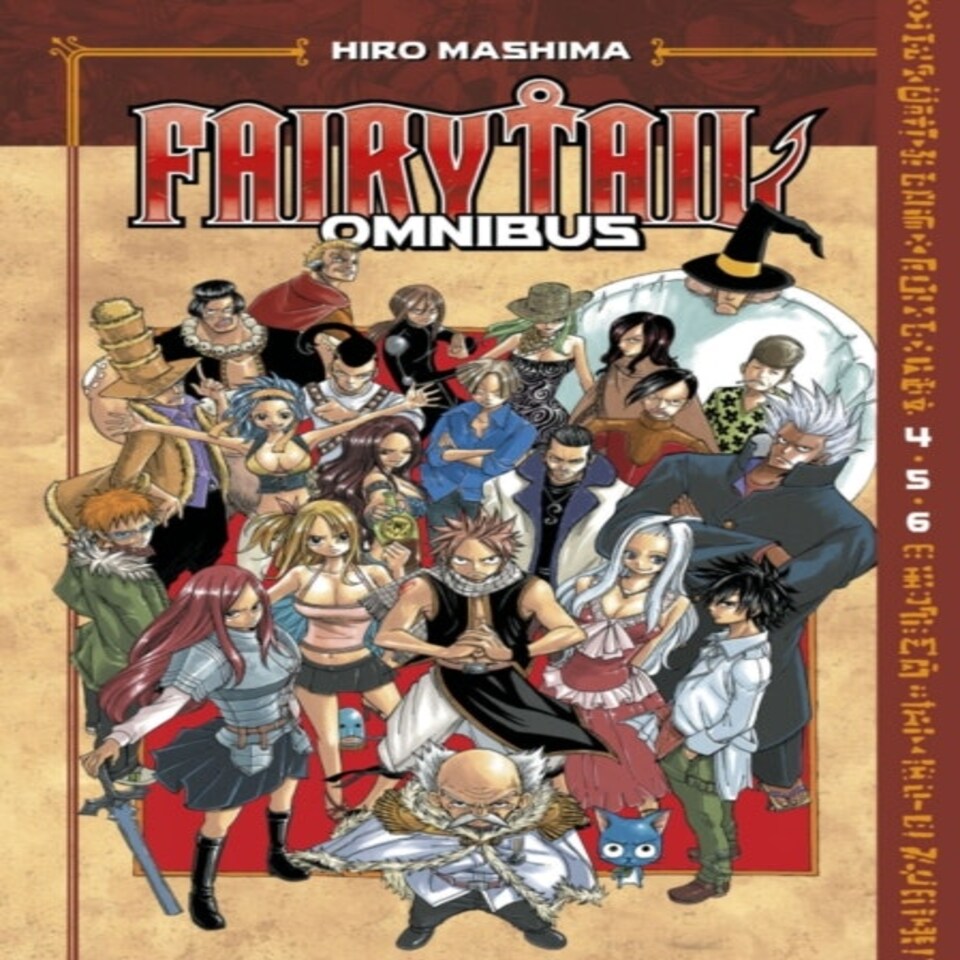 Fairy Tail Omnibus 2 Vol 4-6