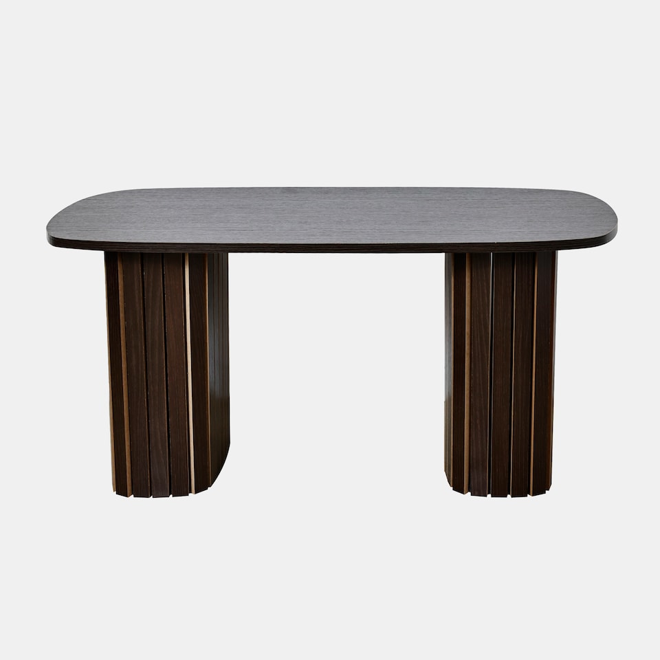 image 1 of OHS Madison Ribbed Long Coffee Table Living Room Office
