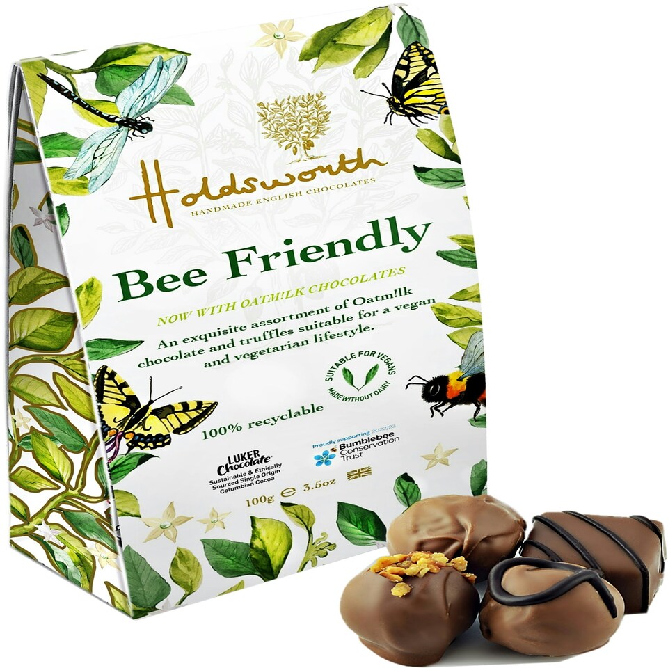 image 1 of Holdsworth Chocolates Bee Friendly Treat Bag | 100g