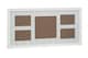image 2 of White 5 Multi-Photo Frame,Decorative Wall Frame For Hallway,Picture Frame With Square & Landscape Options | White | One Size