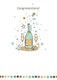 image 2 of Champagne Design Congratulations Card
