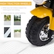 image 6 of HOMCOM Kids 6V Electric Motorcycle Ride-On Toy Battery 18 - 36 Months Yellow
