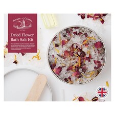 House of Crafts Dried Flower Bath Salt, Multicoloured, Single Craft Kit