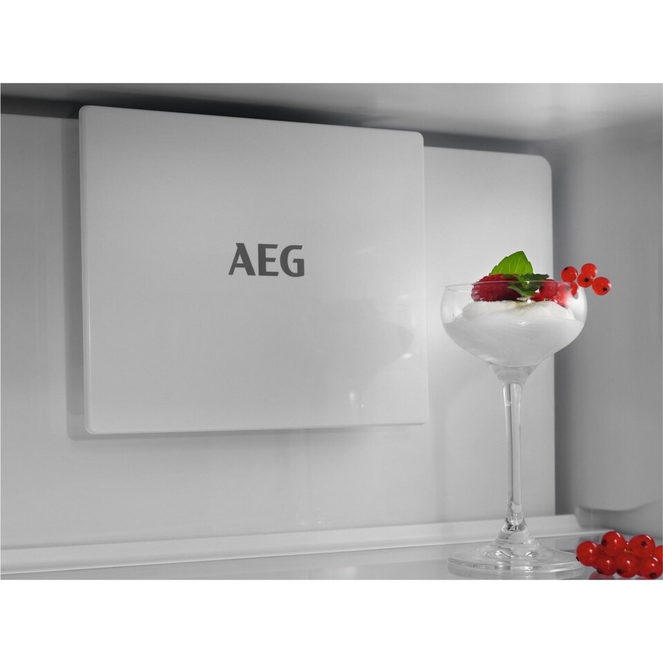 image 1 of AEG 70-30 Integrated No Frost Fridge Freezer, 249 Litre, 55cm - TSC7M181DS