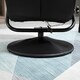 image 6 of HOMCOM Massage Recliner Chair Cushioned Ottoman 10 Point Vibration Black