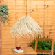 image 2 of ValueLights Solar Powered Natural Grass Outdoor Hanging Pendant Garden Pergola Light