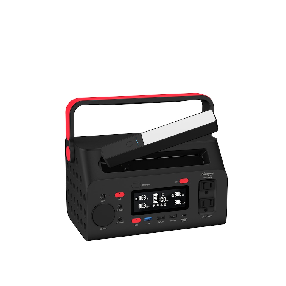 image 1 of Energizer 300Wh Power Station Black