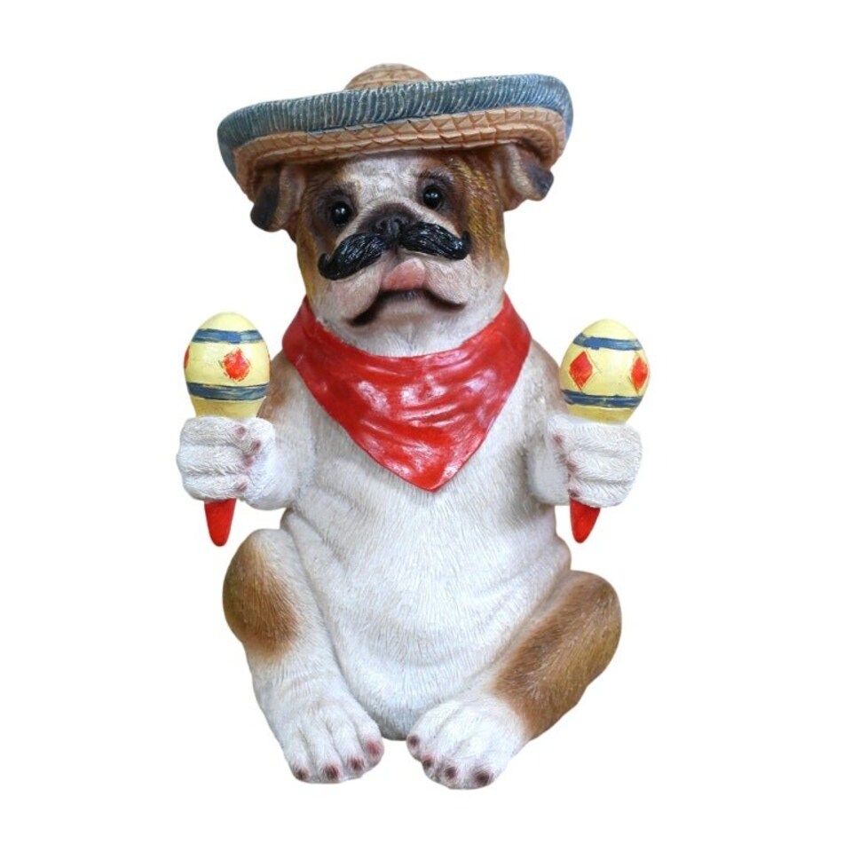 image 1 of Gifts Direct 2 U Mexican Bulldog Ornament | Brown
